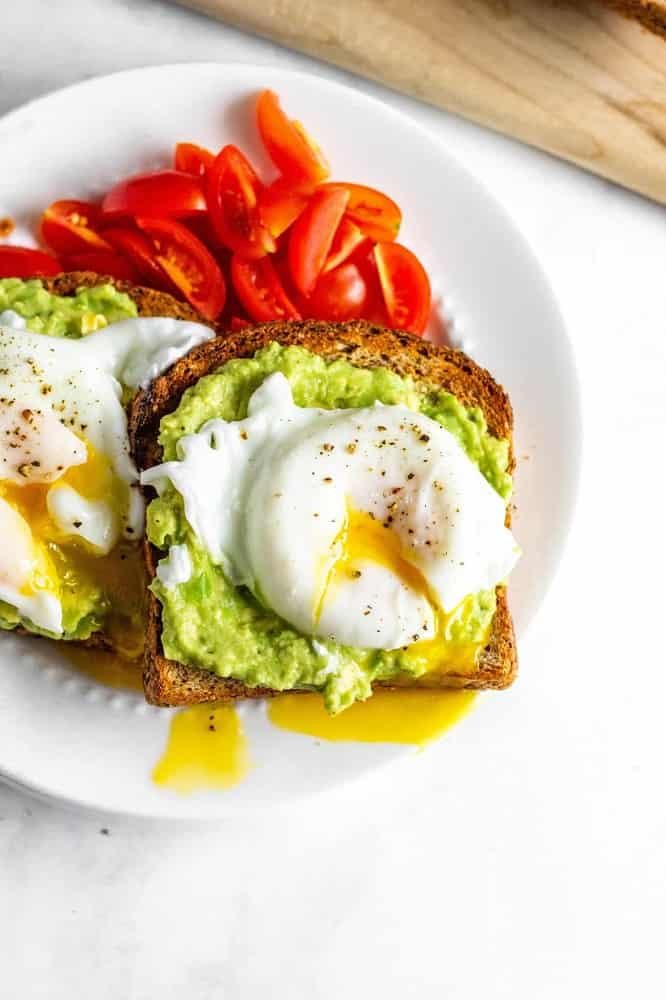 Avocado Toast with Poached Eggs