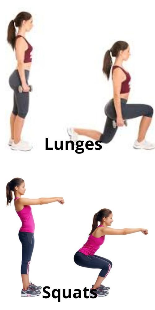 Lunges-Squats